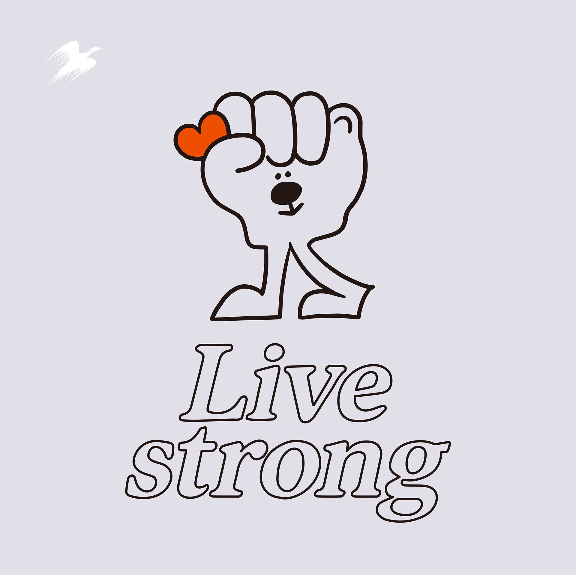 LIVE STRONG LIVE LONG 兒童